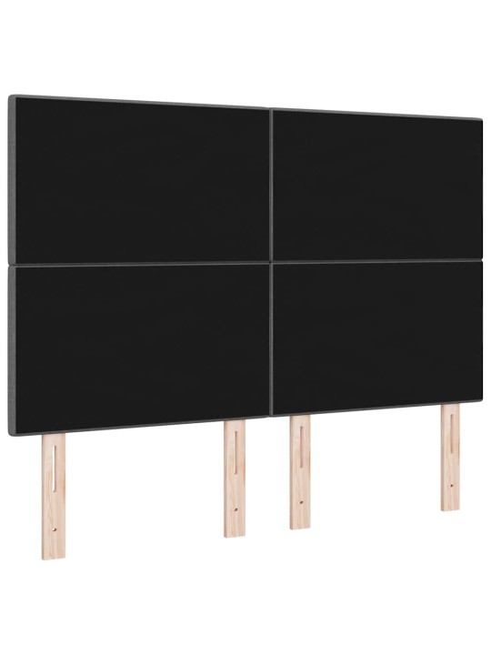 Voodipeats LED tuledega tumehall 160 cm kangas