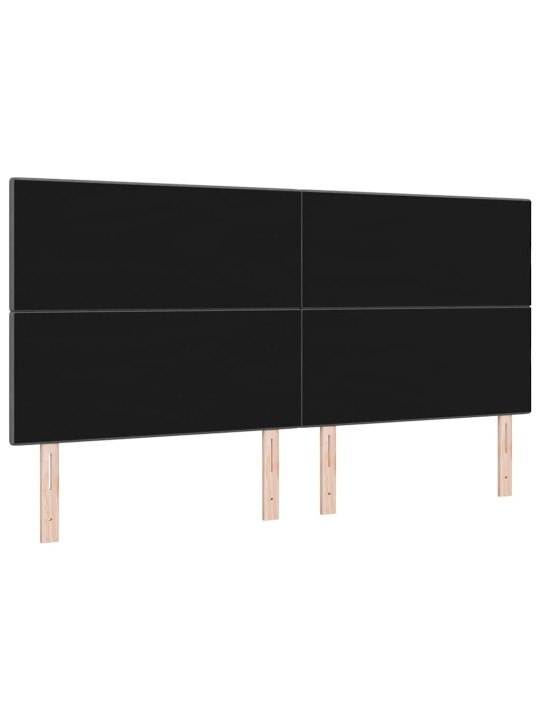 Voodipeats LED tuledega tumehall 200 cm kangas
