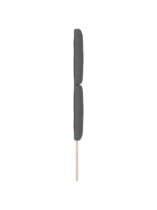 Voodipeats LED tuledega reguleeritav hall 80 cm kangas