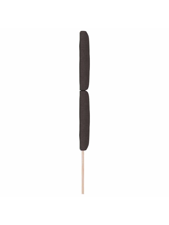 Voodipeats LED tuledega helehall 80 cm kangas