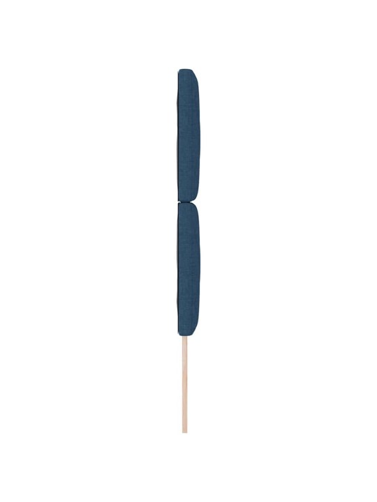 Voodipeats LED tuledega reguleeritav sinine 80 cm kangas
