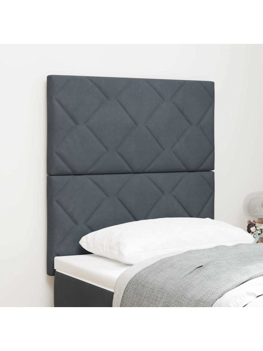 Led peaplaat led -ribatuledega geometric tumehall 80 cm samet