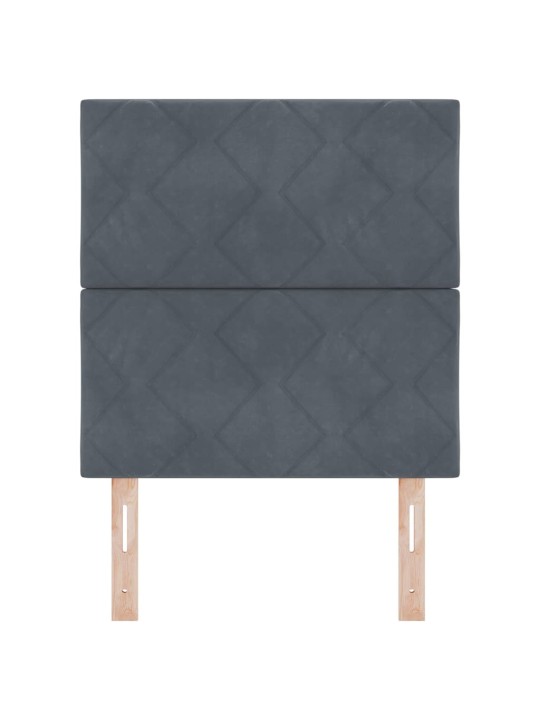 Led peaplaat led -ribatuledega geometric tumehall 80 cm samet