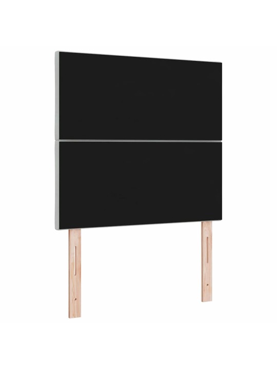 Led peaplaat led -ribatuledega geometric helehall 90 cm samet