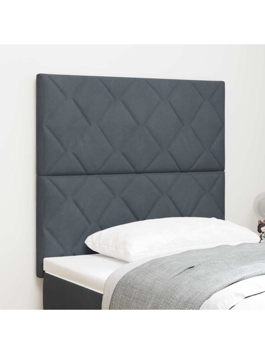 Led peaplaat led -ribatuledega geometric tumehall 90 cm samet