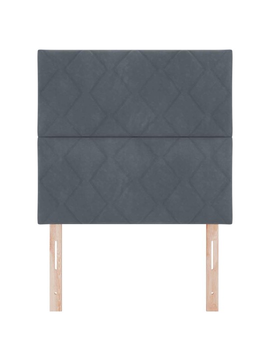 Led peaplaat led -ribatuledega geometric tumehall 90 cm samet