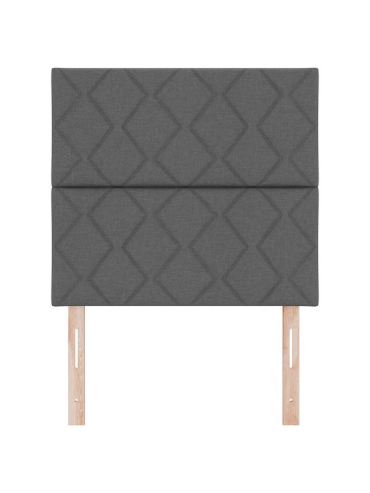 Voodipeats LED tuledega reguleeritav hall 100 cm kangas