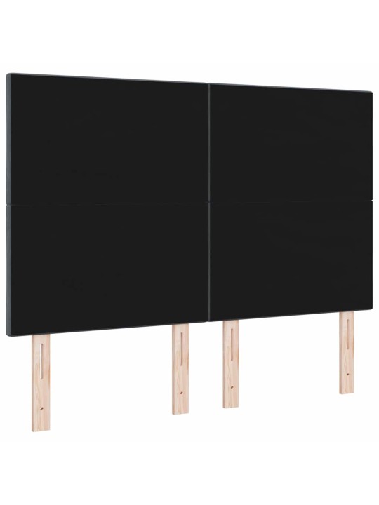 Led peaplaat led -ribatuledega geometric tumehall 144 cm samet