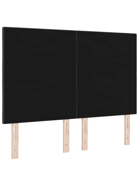 Voodipeats LED tuledega reguleeritav pruun 160 cm kangas