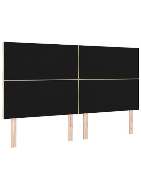 Voodipeats LED tuledega reguleeritav kreemjas 180 cm kangas