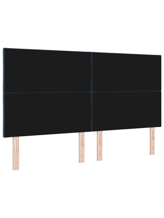 Voodipeats LED tuledega helehall 180 cm kangas