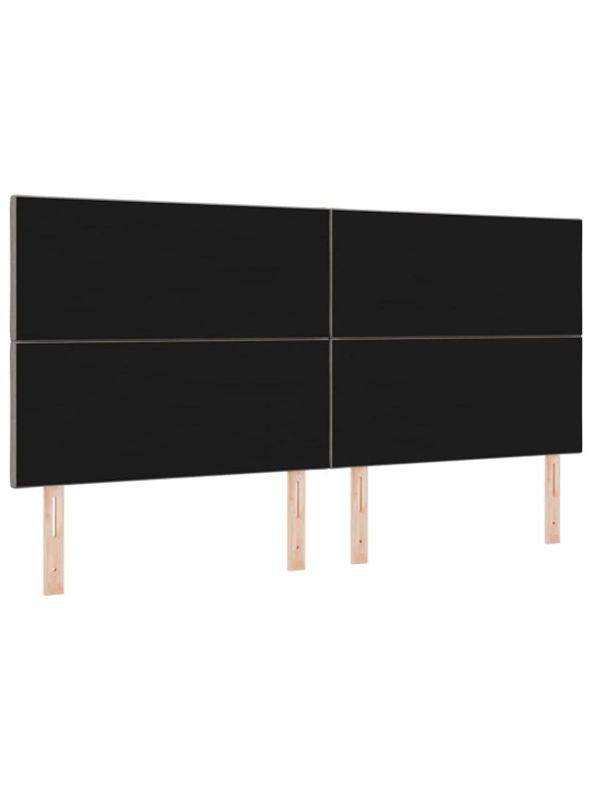 Voodipeats LED tuledega pruunikashall 200 cm kangas