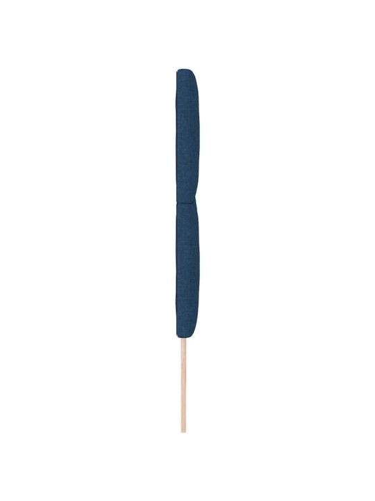 Voodipeats LED tuledega reguleeritav sinine 200 cm kangas