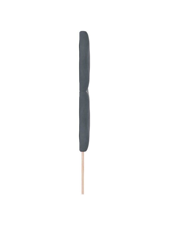 Led peaplaat led -ribatuledega geometric tumehall 200 cm samet