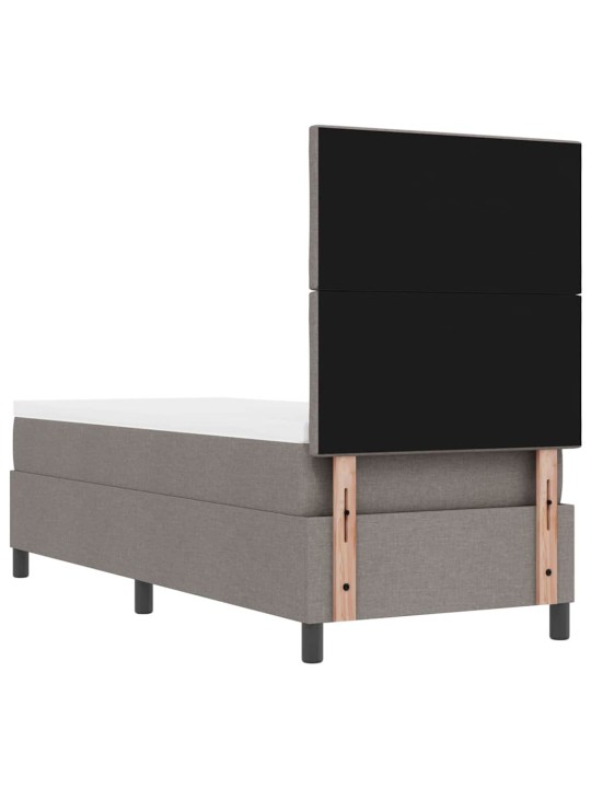 Kontinentaalvoodi madratsiga pruunikashall 80 x 200 cm kangas