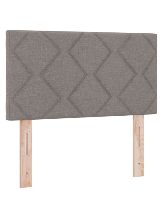 Vedruvoodi madratsiga peaga pruunikashall 80 x 200 cm kangas