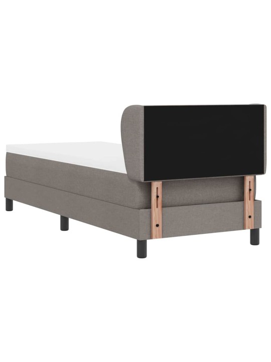 Vedruvoodi madratsiga peaga pruunikashall 80 x 200 cm kangas