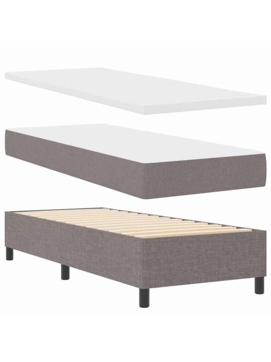Kontinentaalvoodi madratsiga pruunikashall 80 x 200 cm kangas