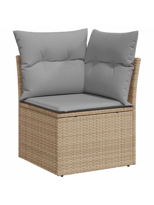 Aia söögilaudade komplekt 10 tk beež ja hall 100 x 55 x 73 cm