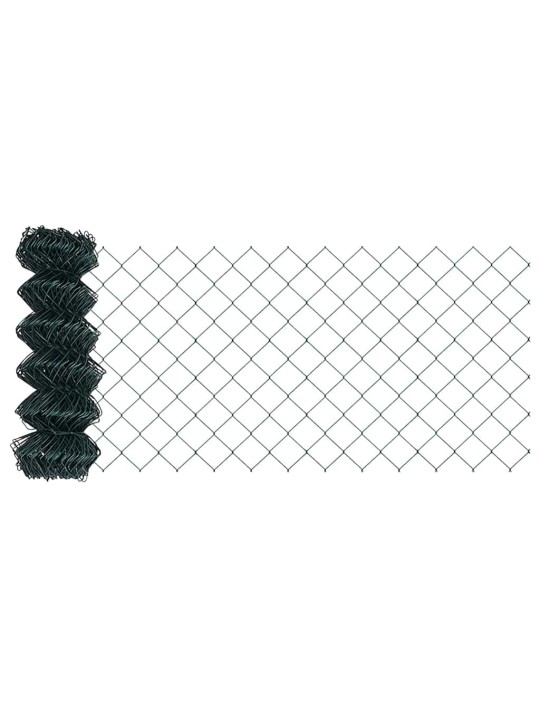 Ahela link aed postidega roheline 0.4 x 25 m teras