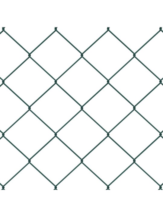 Ahela link aed postidega roheline 0.4 x 25 m teras