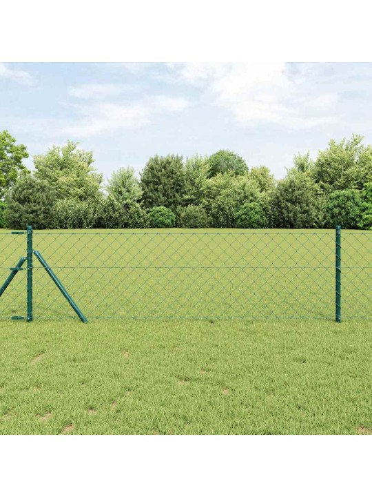 Ahela link aed postidega roheline 0.4 x 25 m teras