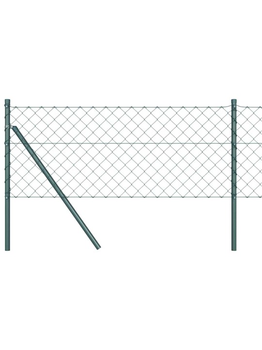 Ahela link aed postidega roheline 0.4 x 25 m teras