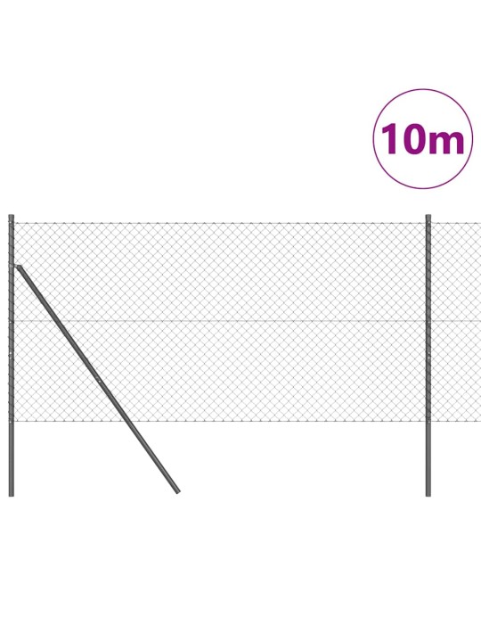 Ahela link aed postidega hall 1 x 10 m teras