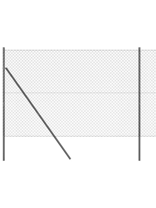 Ahela link aed postidega hall 1.6 x 10 m teras