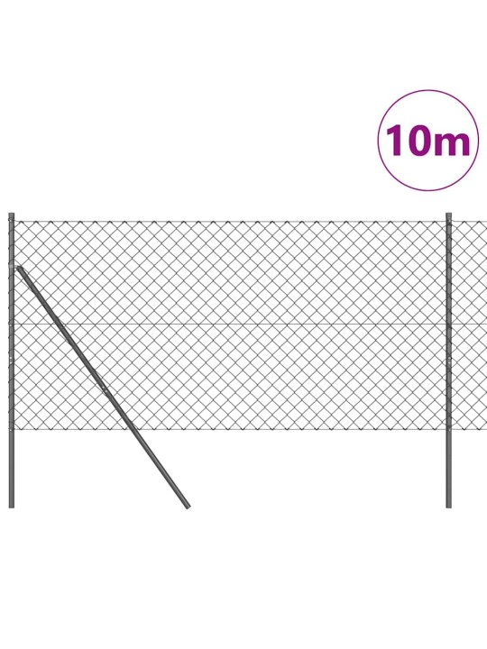 Ahela link aed postidega hall 1 x 10 m teras