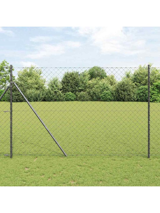 Ahela link aed postidega hall 1.5 x 10 m teras