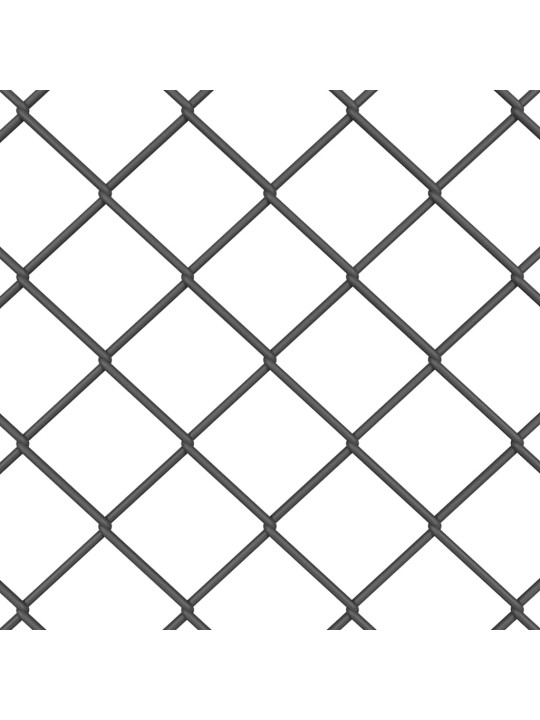 Ahela link aed postidega hall 0.6 x 25 m teras