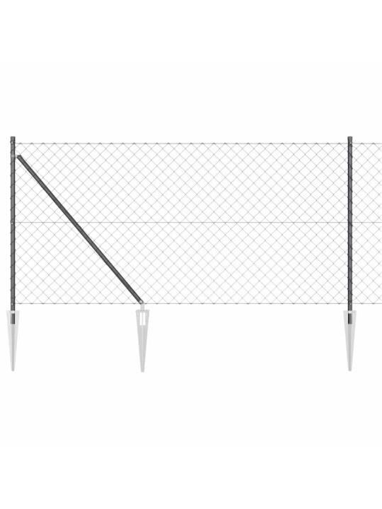 Ahela link aed postidega hall 1 x 25 m teras