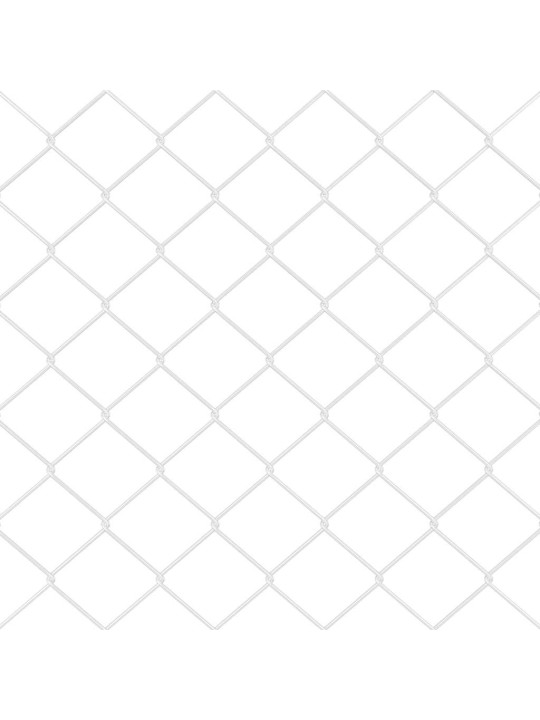 Ahela link aed postidega hõbedane 0.6 x 25 m teras