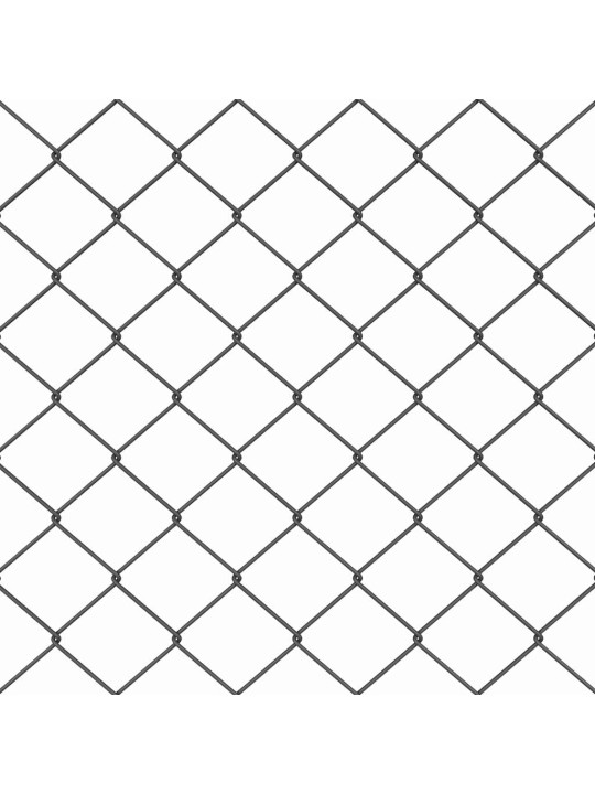 Ahela link aed postidega hall 0.4 x 10 m teras