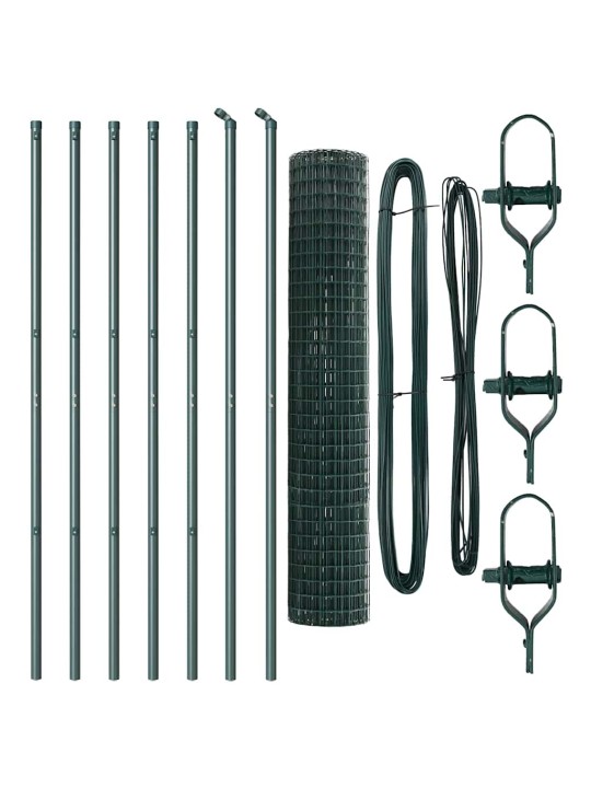 Aed koos postidega roheline 1.5 x 10 m teras