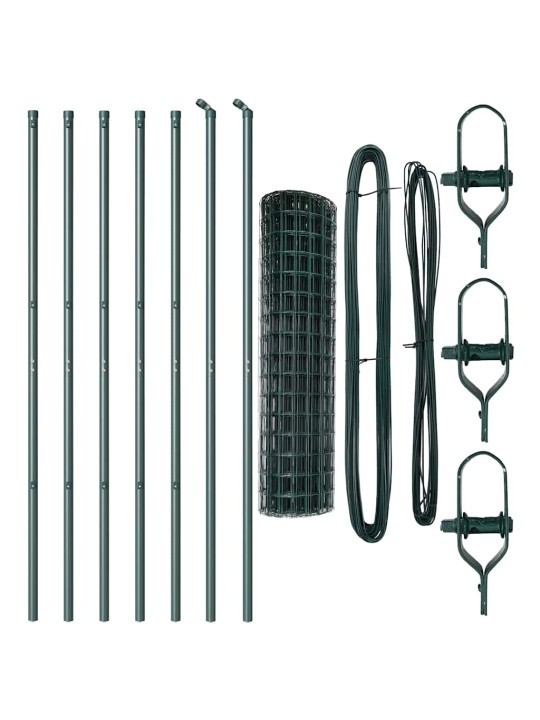 Aed koos postidega roheline 1.2 x 10 m teras