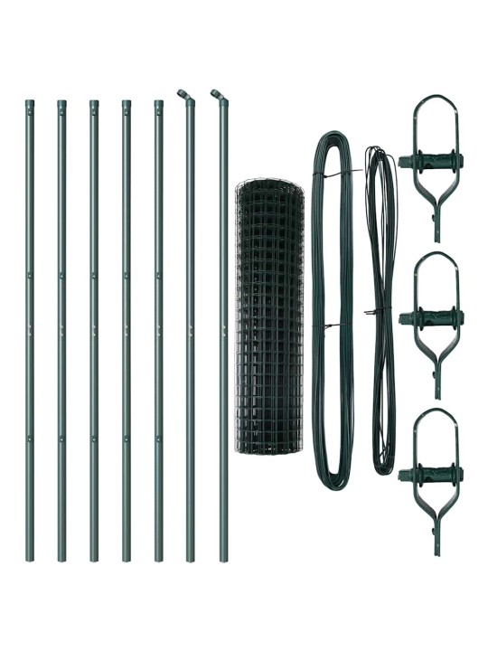 Aed koos postidega roheline 1.2 x 10 m teras