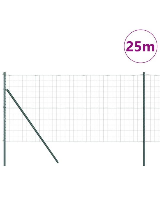 Aed koos postidega roheline 1 x 25 m teras