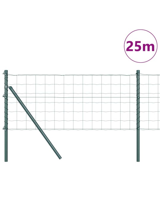 Aed koos postidega roheline 0.6 x 25 m teras