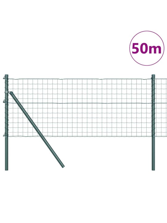Aed koos postidega roheline 0.4 x 50 m teras
