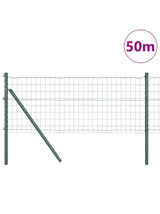 Aed koos postidega roheline 0.4 x 50 m teras