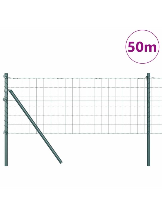 Aed koos postidega roheline 0.6 x 50 m teras