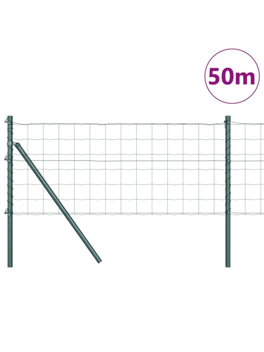 Aed koos postidega roheline 0.4 x 50 m teras