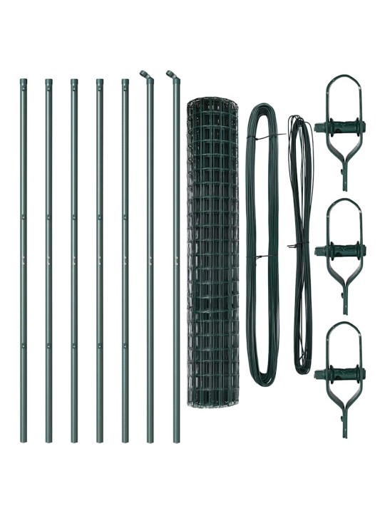 Aed koos postidega roheline 1.5 x 10 m teras