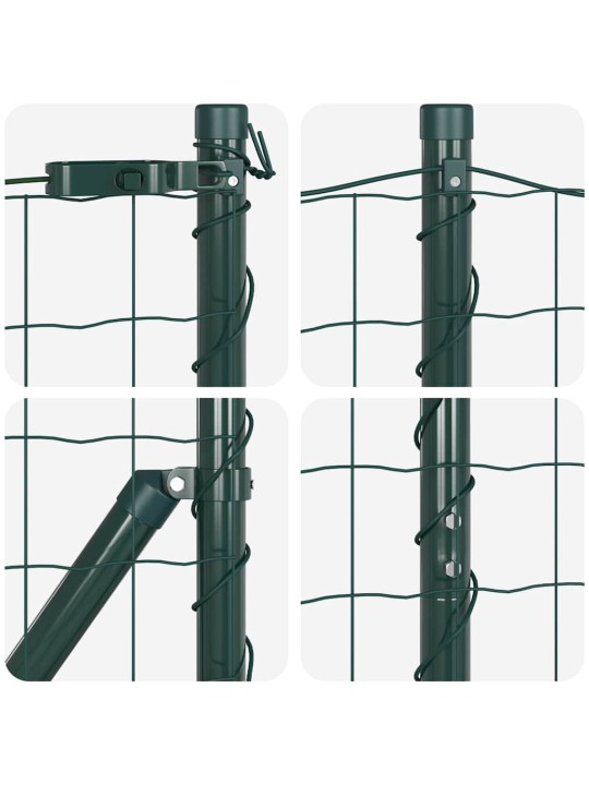 Aed koos postidega roheline 1 x 25 m teras