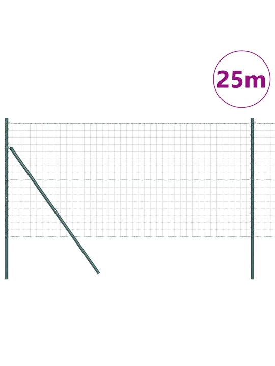 Aed koos postidega roheline 1 x 25 m teras