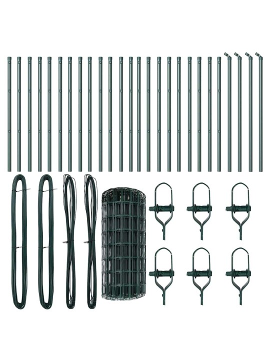 Aed koos postidega roheline 0.4 x 50 m teras