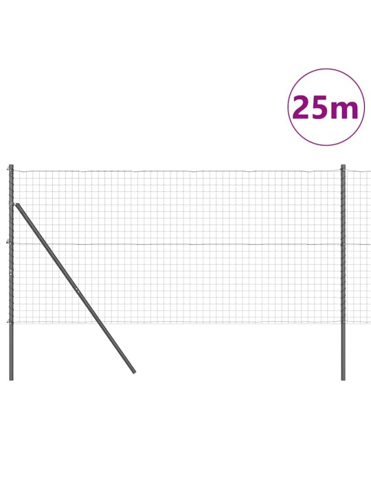 Aed koos postidega hall 1.2 x 25 m teras