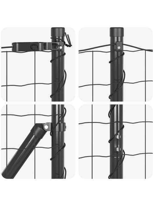 Aed koos postidega hall 1.2 x 25 m teras